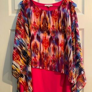 Ladies multi color blouse